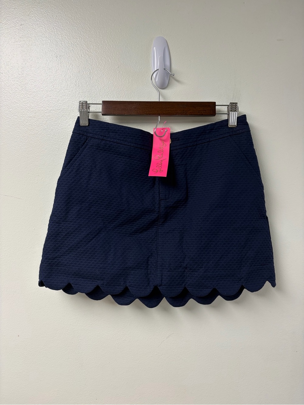 Lilly Pulitzer NWT Colette Skort True‎ Navy Size 0 - Picture 3 of 9